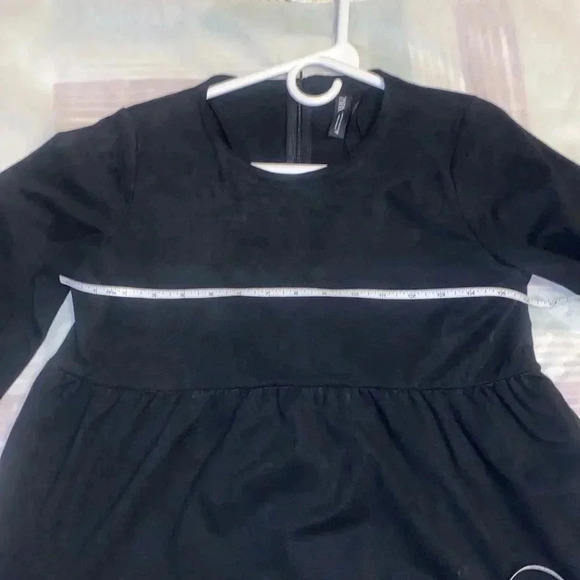 Zara Mini Dress Soft Suede  Very Beautiful - Picture 2 of 8